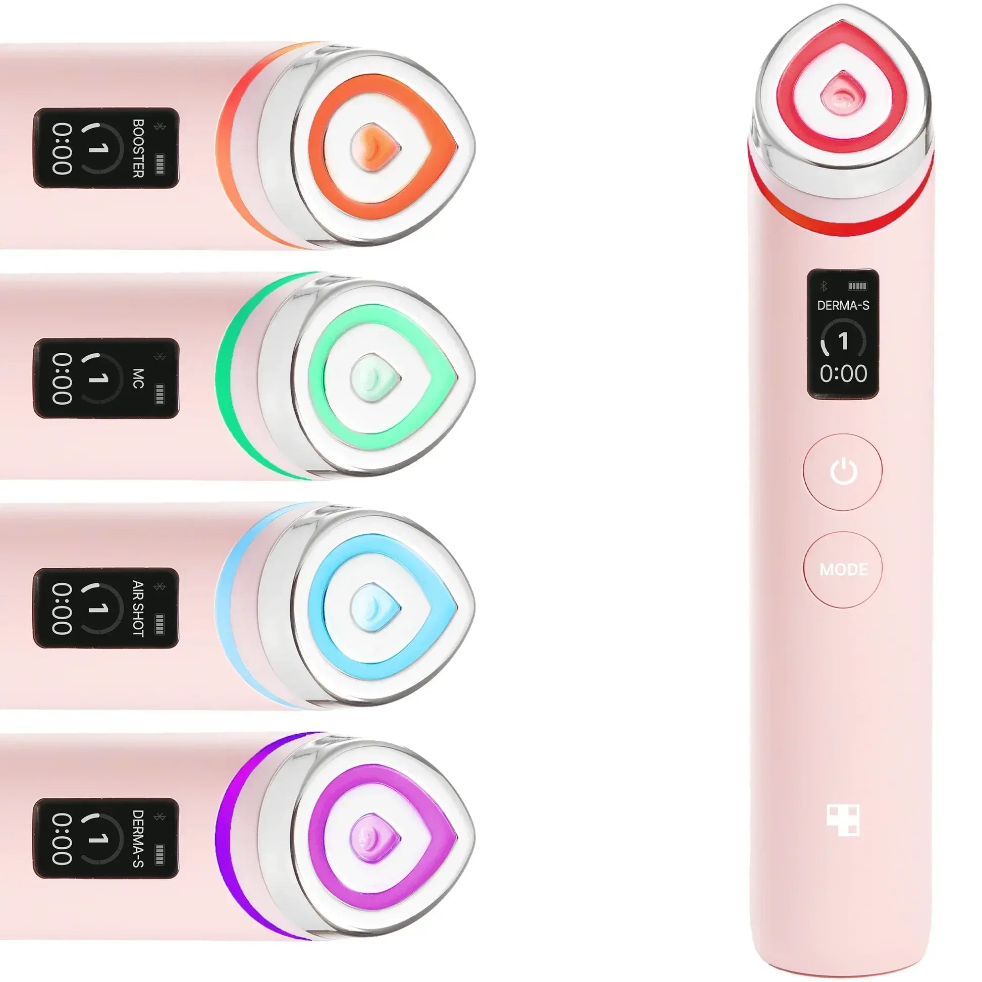Age-R Booster Pro Pink 6-in-1 Beauty Device for Pore Anti-Aging Care