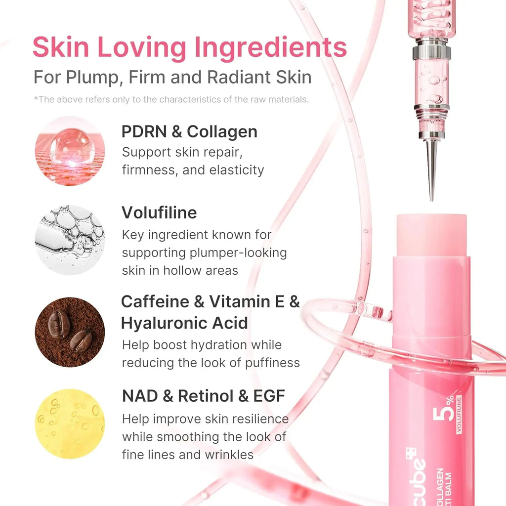Pink Collagen Volume Multi Balm Stick 15ml